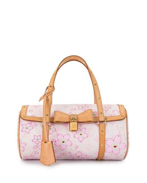 lv monogram cheery blossom papillon|2003 monogram cherry blossom papillon.